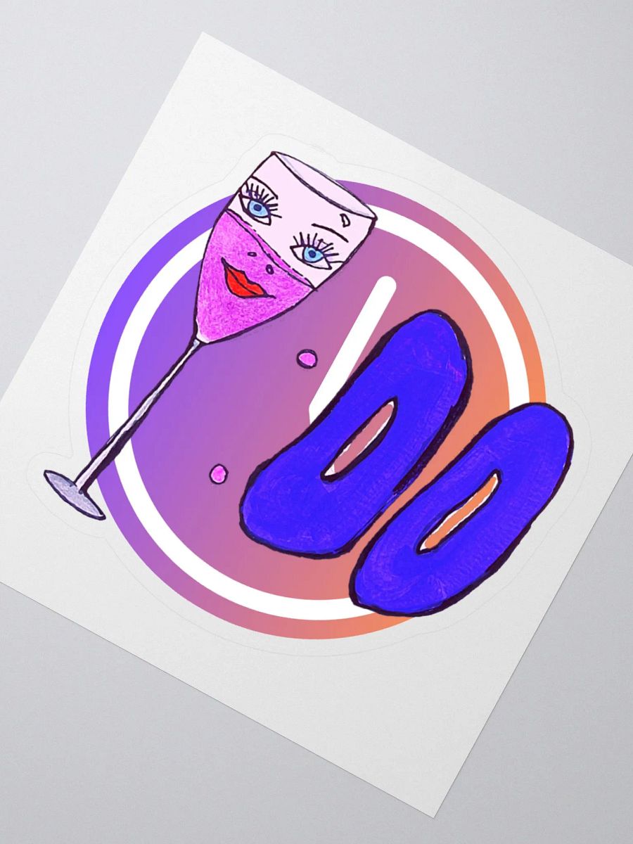Wine O'Clock Sticker product image (2)