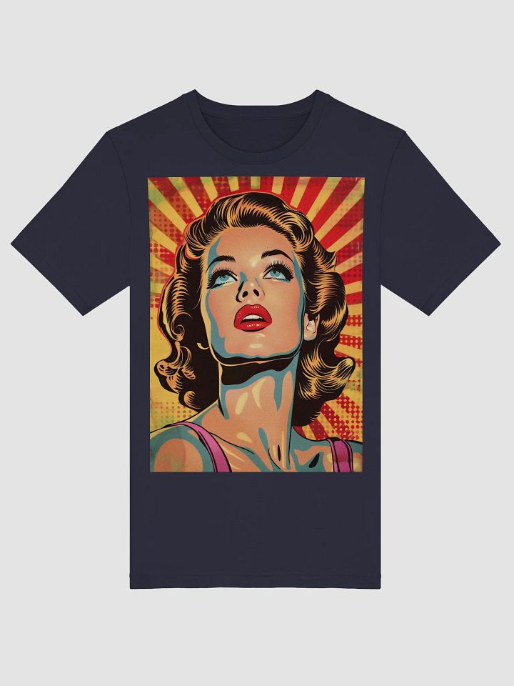 Pop Art Curly Vision Basic T-Shirt product image (1)
