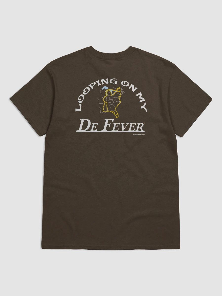Looping On My DeFever - T-Shirt - Dark Shirt w/White Logo product image (1)