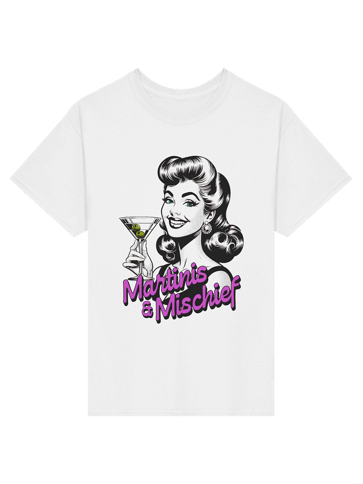 Martinis and Mischief – Golden Era Vintage Tee product image (1)