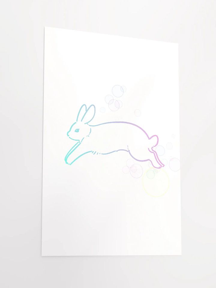 Bubble Bunny Poster product image (5)