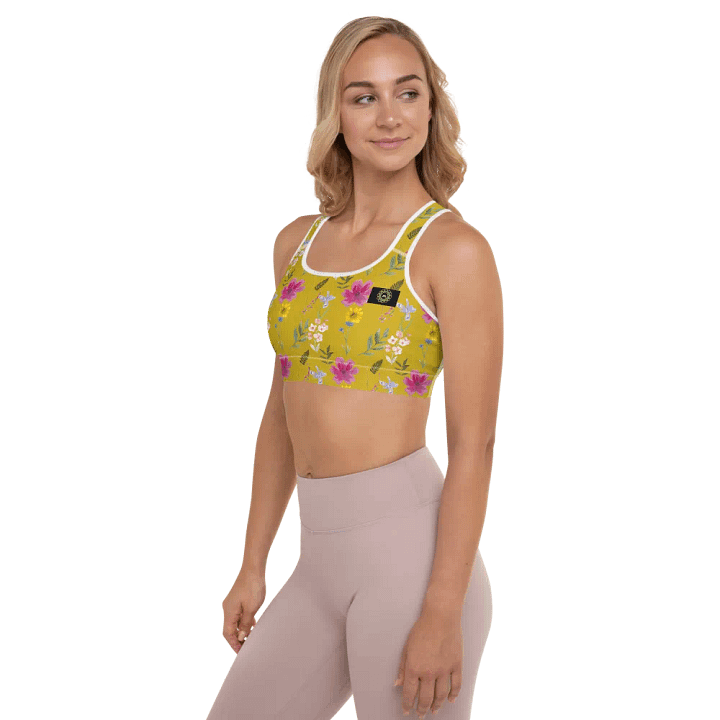 Blossom Bliss Padded Sports Bra product image (2)
