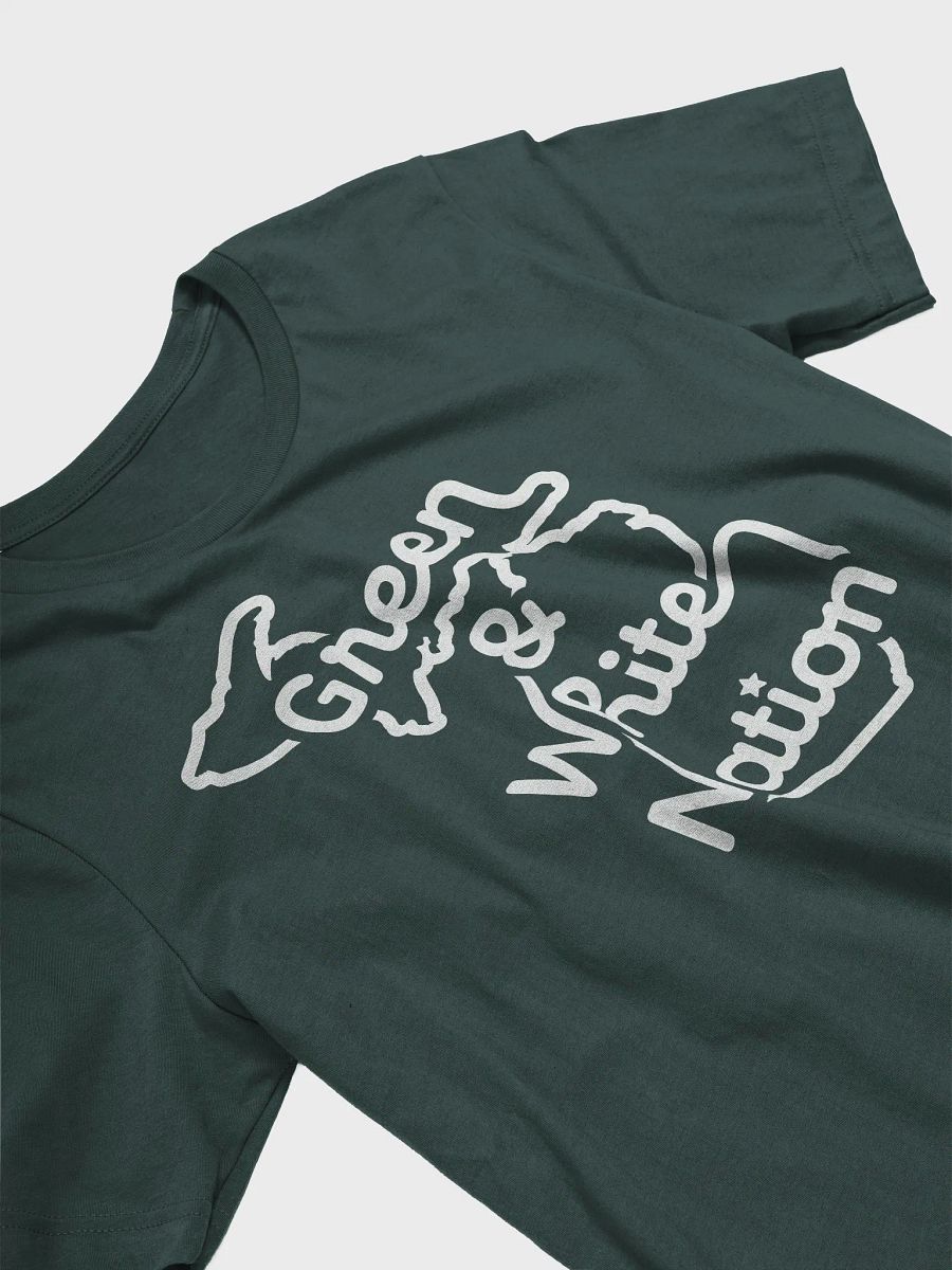Green & White Nation Tee | Green product image (2)