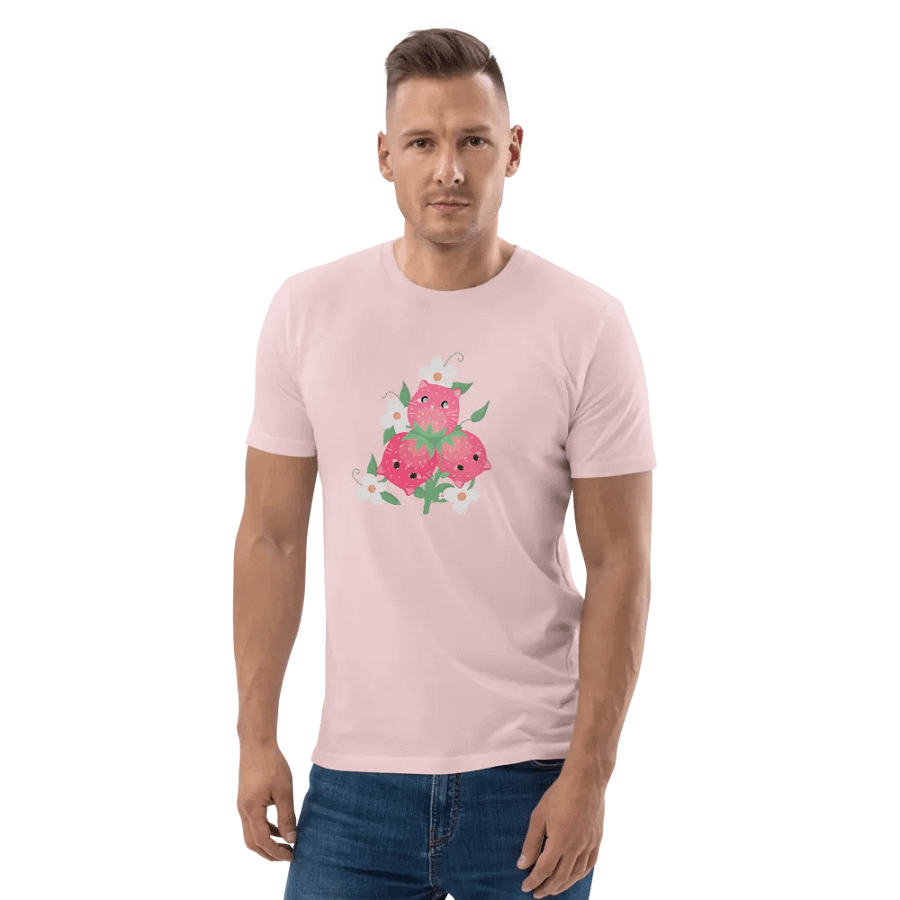 Strawberry Cat Plant Shirt product image (4)
