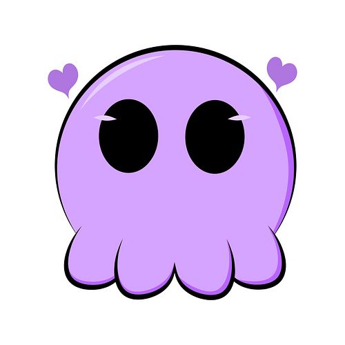 Character introduction!
Scruffles Heart

Just a baby Kraken. Found them one day stuck to Captain Heart's boat and now there t...