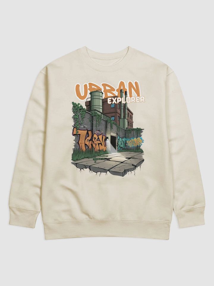 Urban Explorer Abandoned Factory Graffiti Sweatshirt product image (4)