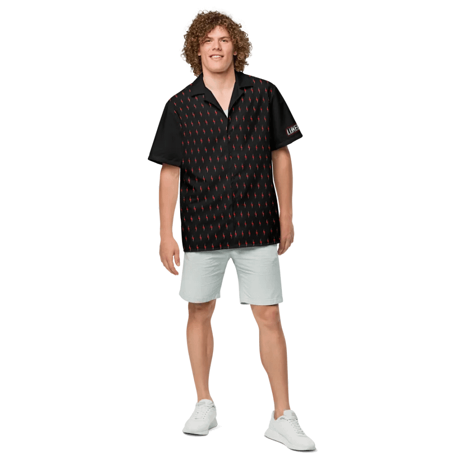 Electro Short Sleeve Hawaiian Shirt product image (7)