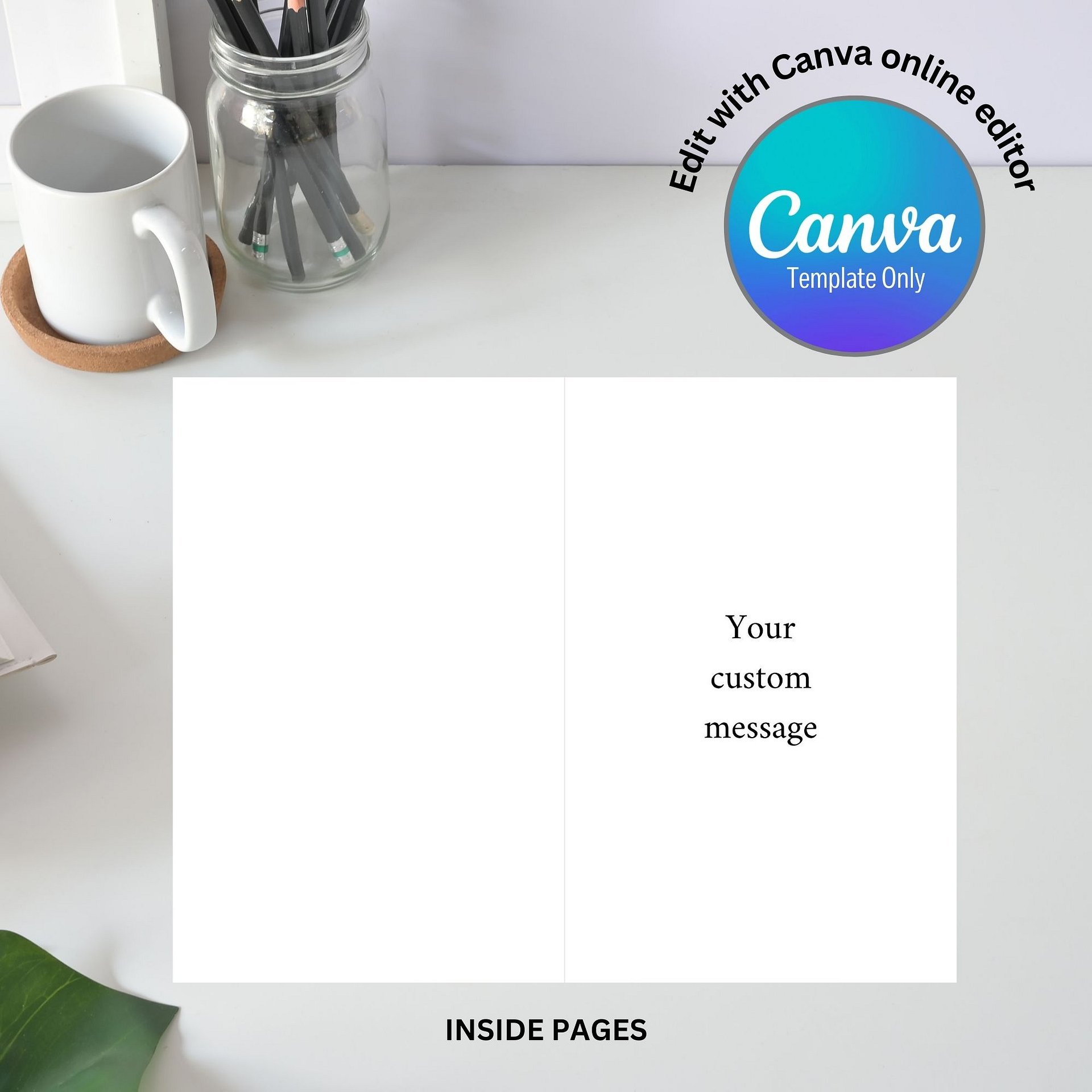 Eight Year Celebration Card Photo Collage Canva Template product image (6)