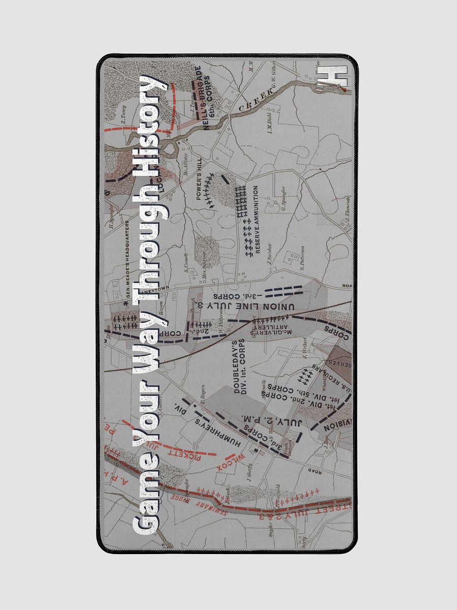Battle of Gettysburg - Desk Mat - Game Your Way Through History product image (2)