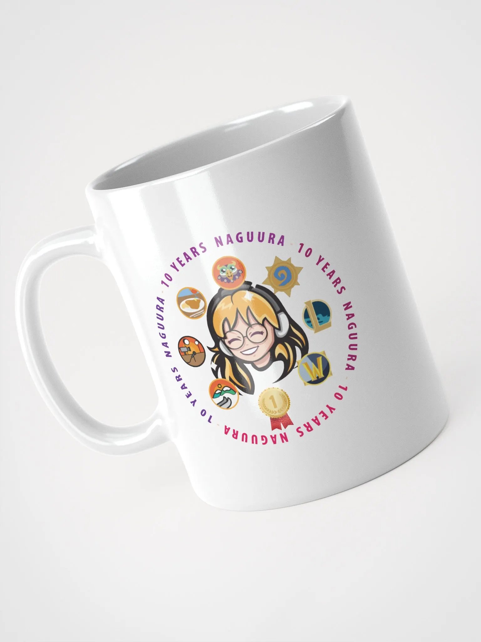 10 Year Streaming Anniversary Mug product image (4)