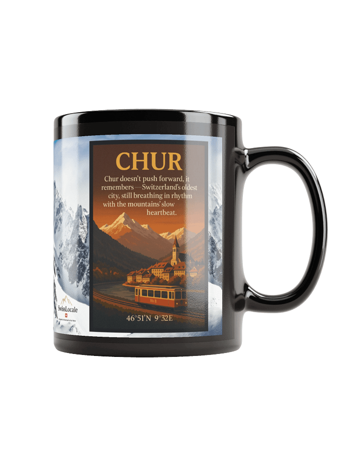 🇨🇭 Chur Mug — Where Time Walks with You product image (1)