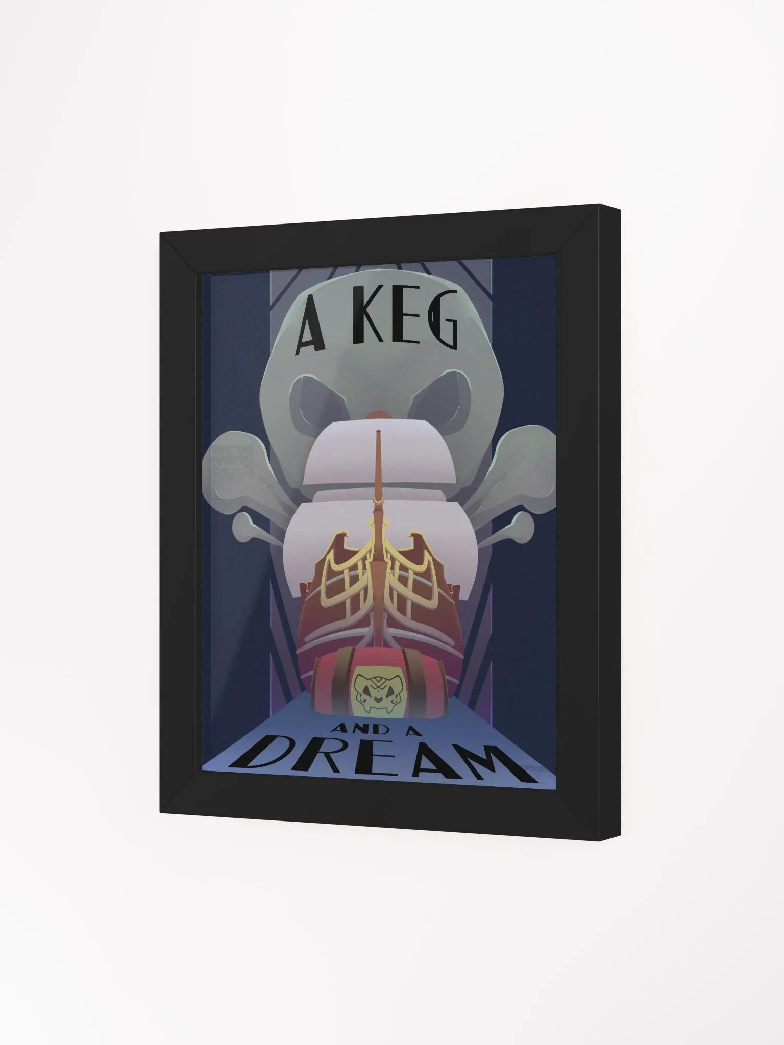 A Keg and a Dream (Framed) product image (7)