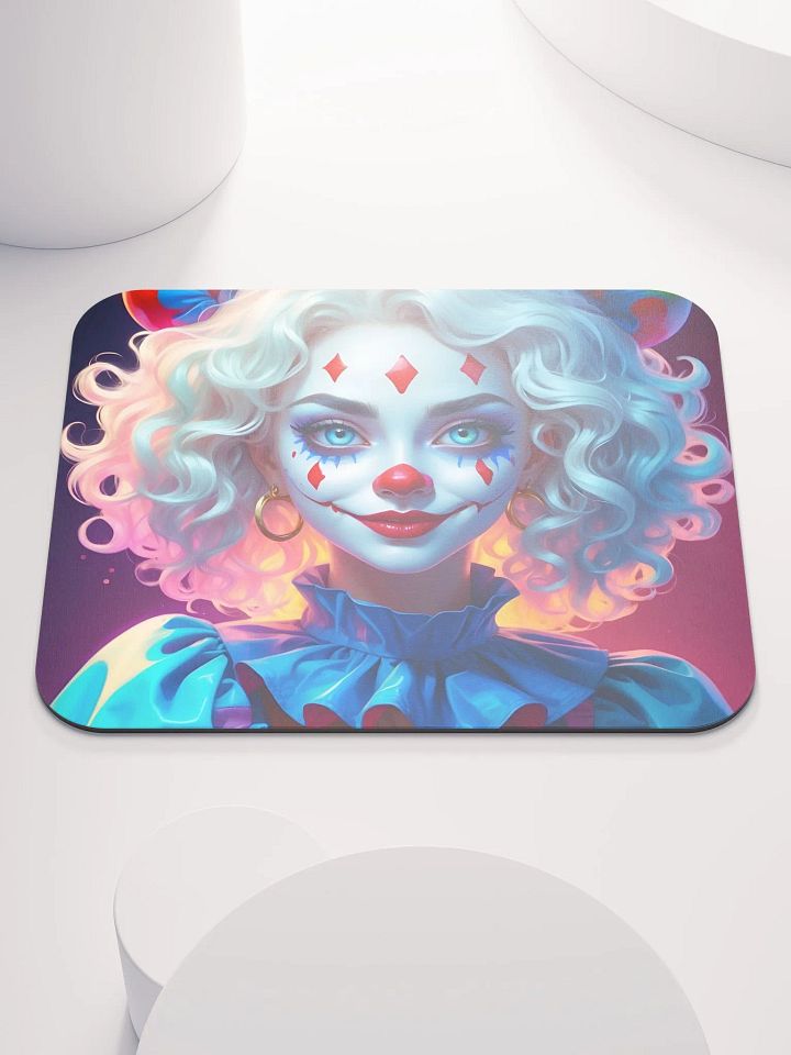 Whimsical Clown Mouse Pad product image (1)