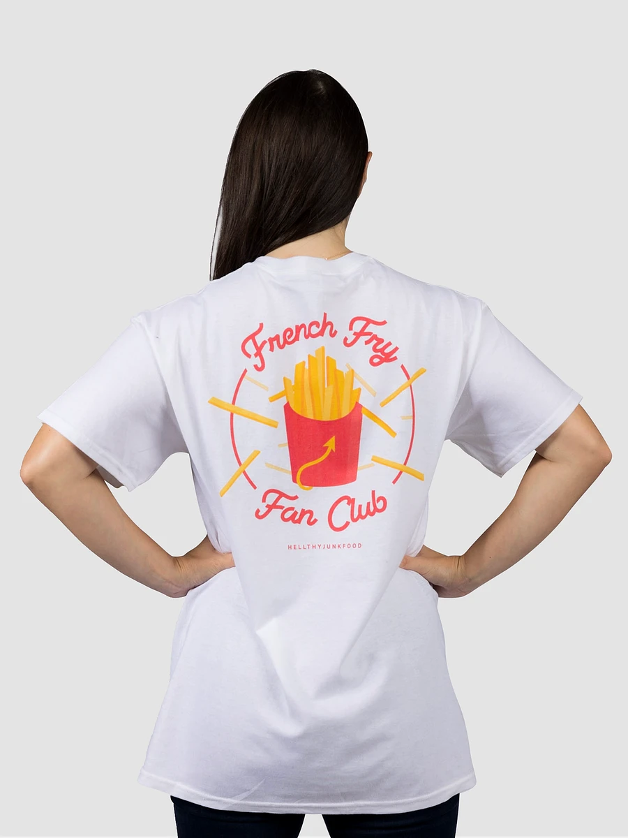 French Fry Fan Club T-Shirt - White product image (5)