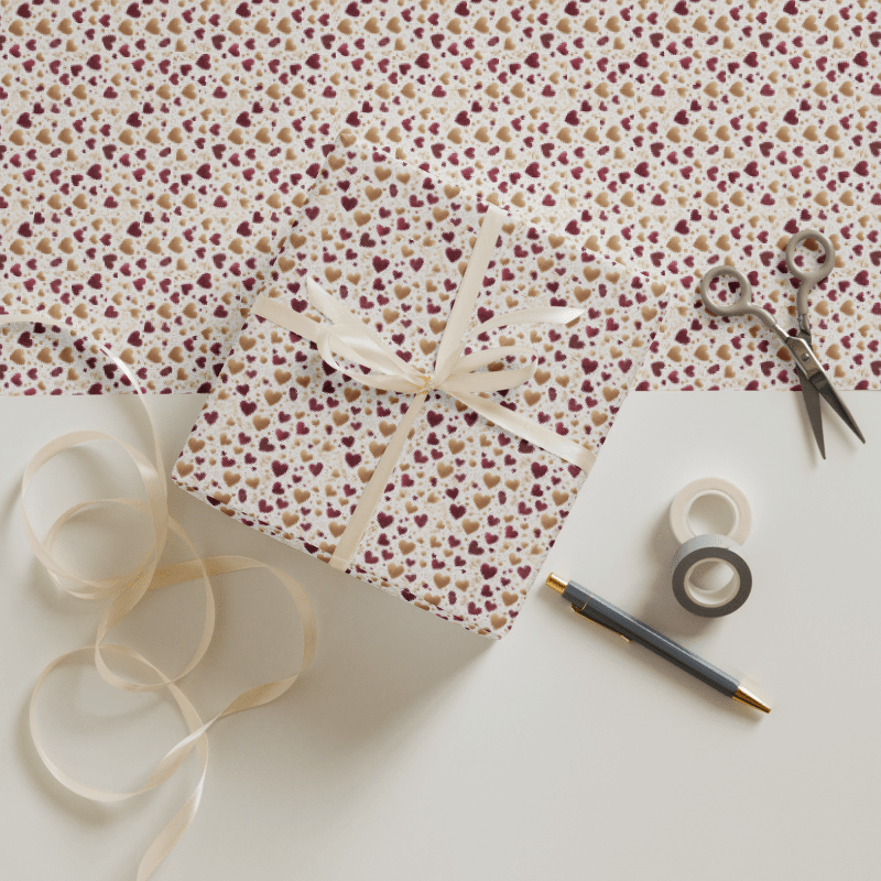 Valentine Hearts Wrapping Paper - Set of 3 product image (6)
