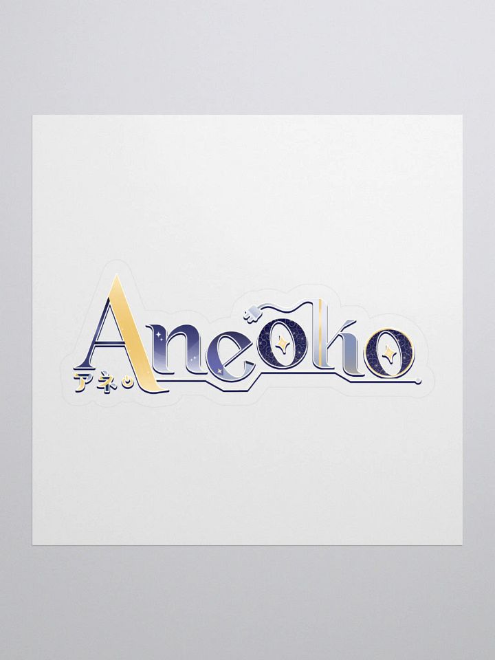 Aneoko Logo Sticker product image (1)