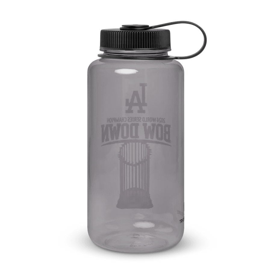 "Bow Down" Dodgers 2024 World Series Champion 32 oz Wide Mouth Water Bottle | MLB Home Locker product image (2)