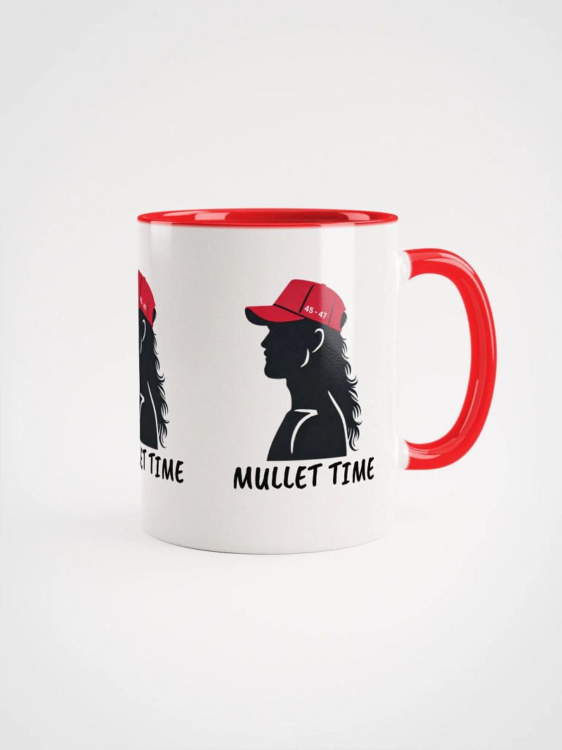 Trump 2024 Victory Coffee Mug, Mullet Lovers, 45 - 47 Hat, Patriotic Coffee Mug