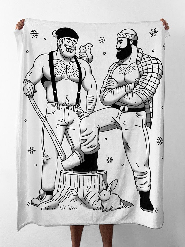 Happy Trails Throw Blanket product image (2)