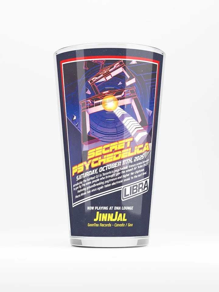 Libra 2025 Shaker Pint Glass product image (1)