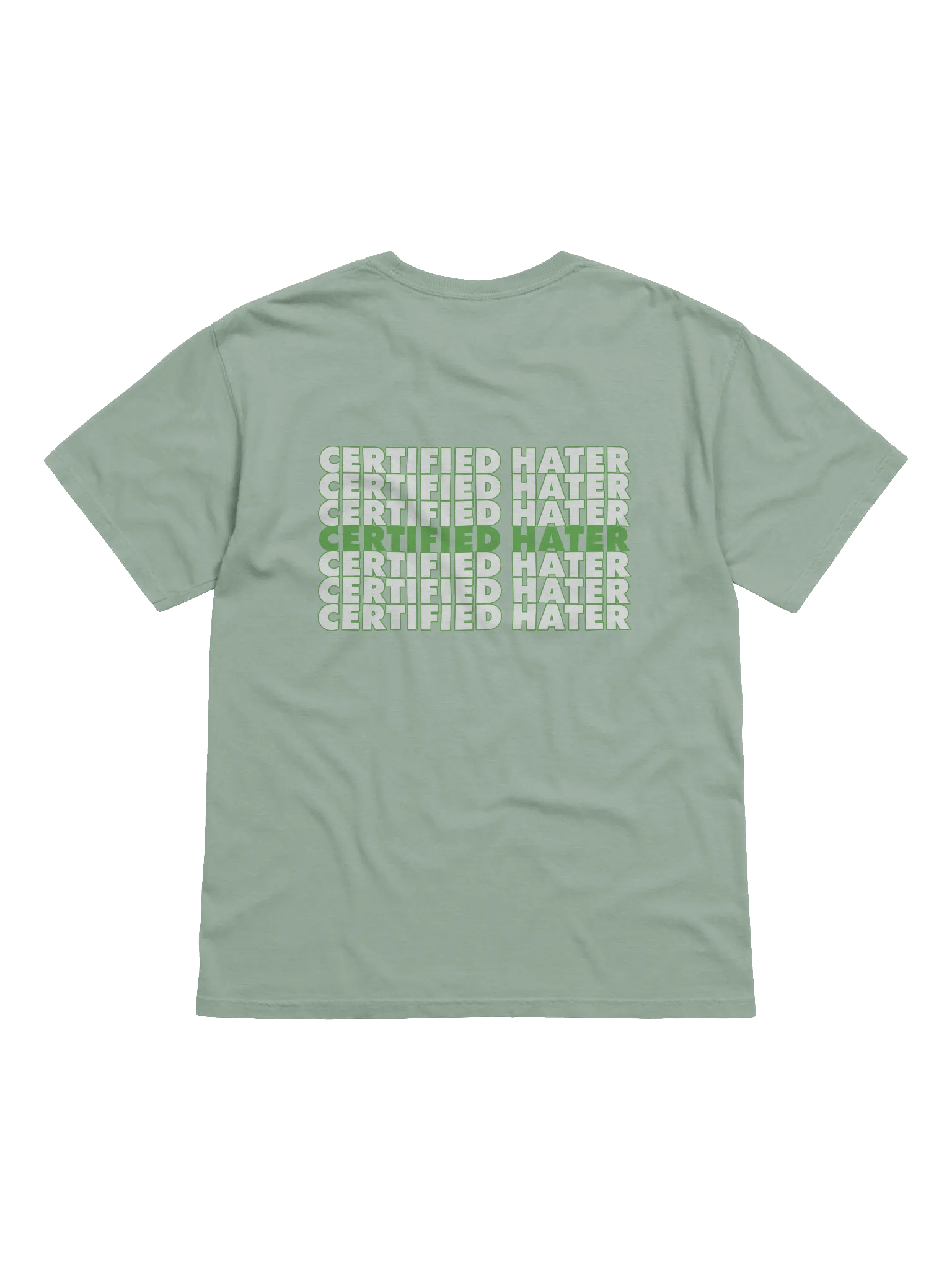 Certified Hater (Green) product image (2)