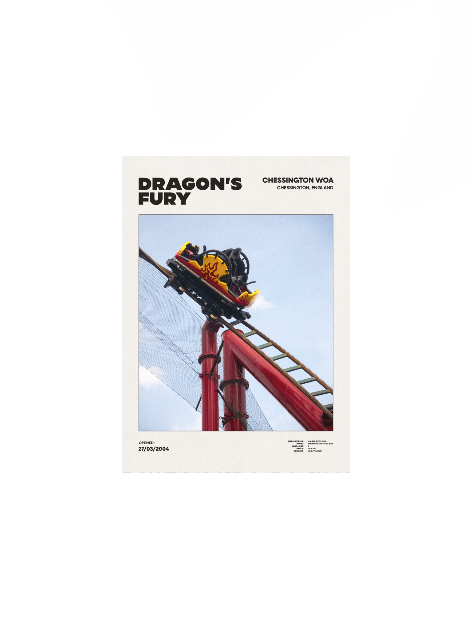 Dragon's Fury Premium Poster product image (2)