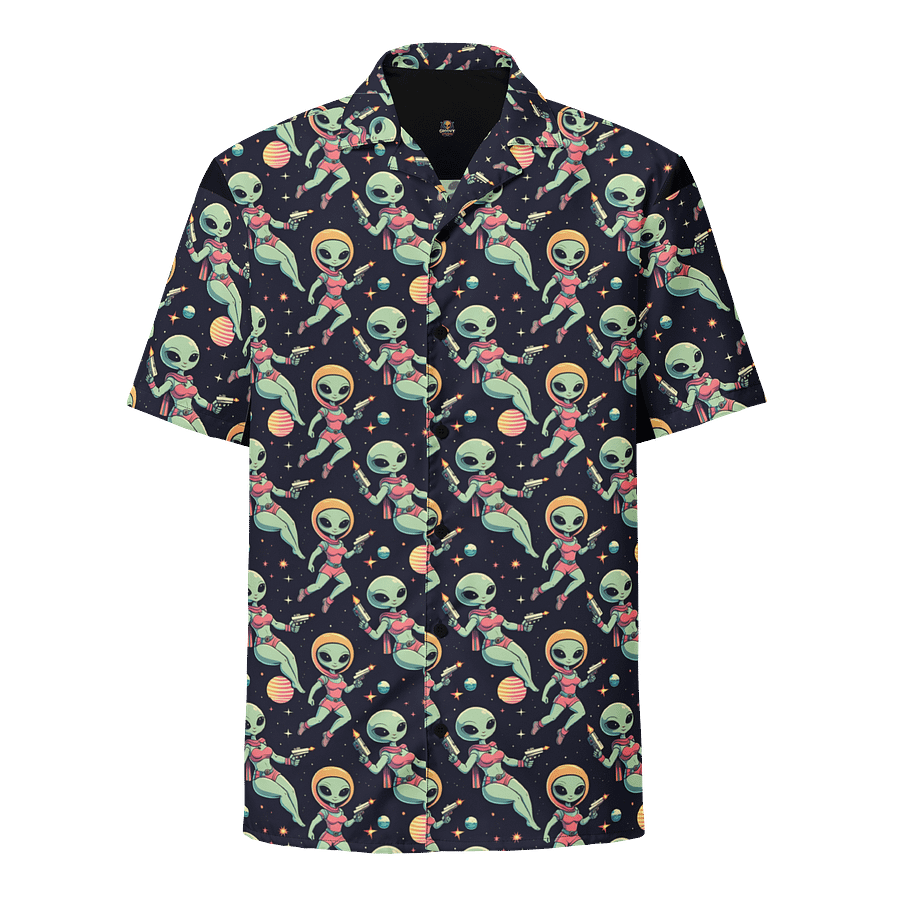Galactic Encounter Hawaiian Shirt product image (1)