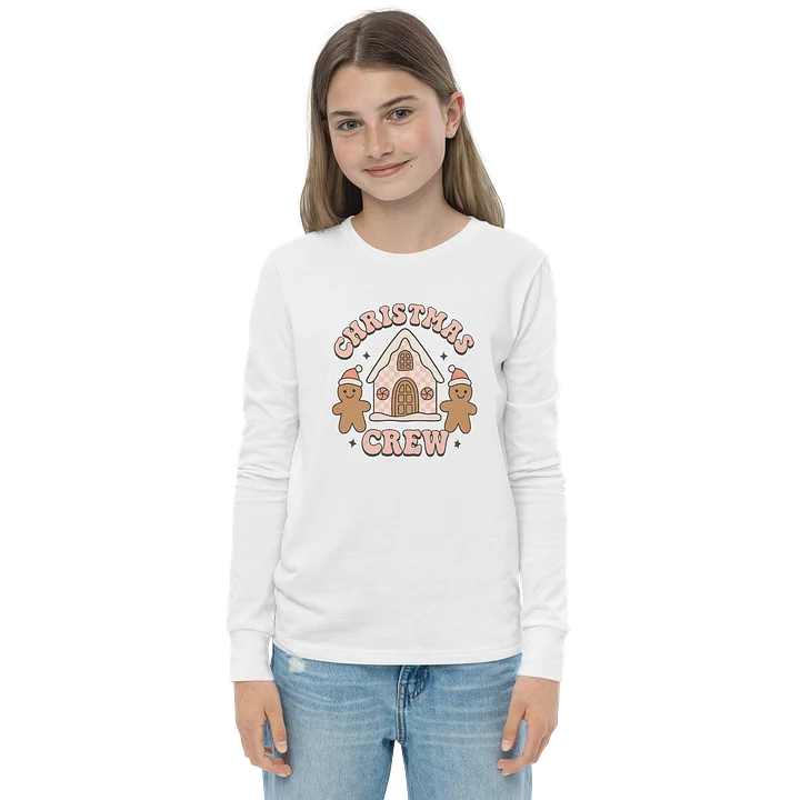 Christmas Crew Youth Long Sleeve Tee product image (1)