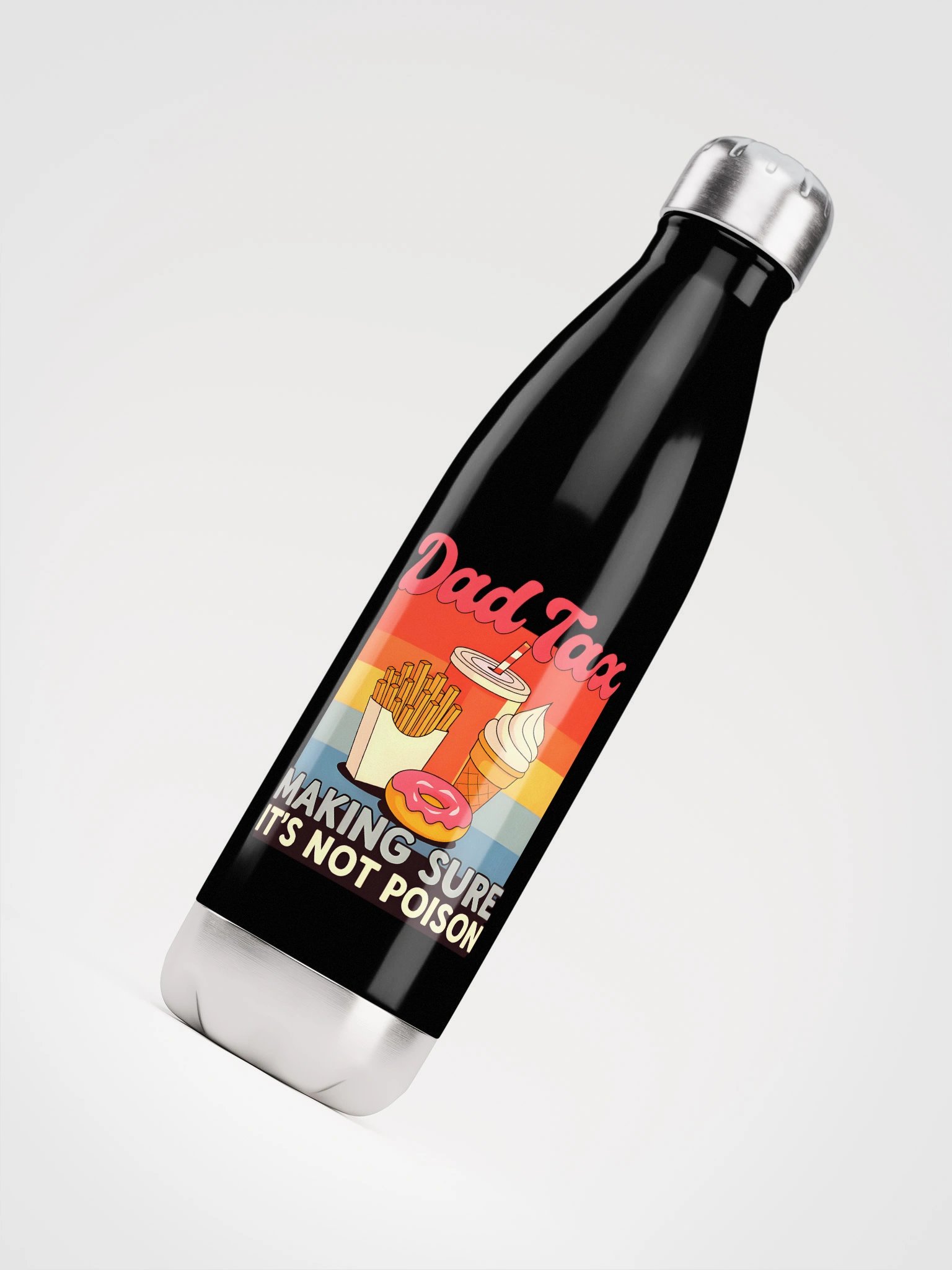 Funny Dad Water Bottle – “Dad Tax” Stainless Steel Insulated Bottle Gift product image (8)