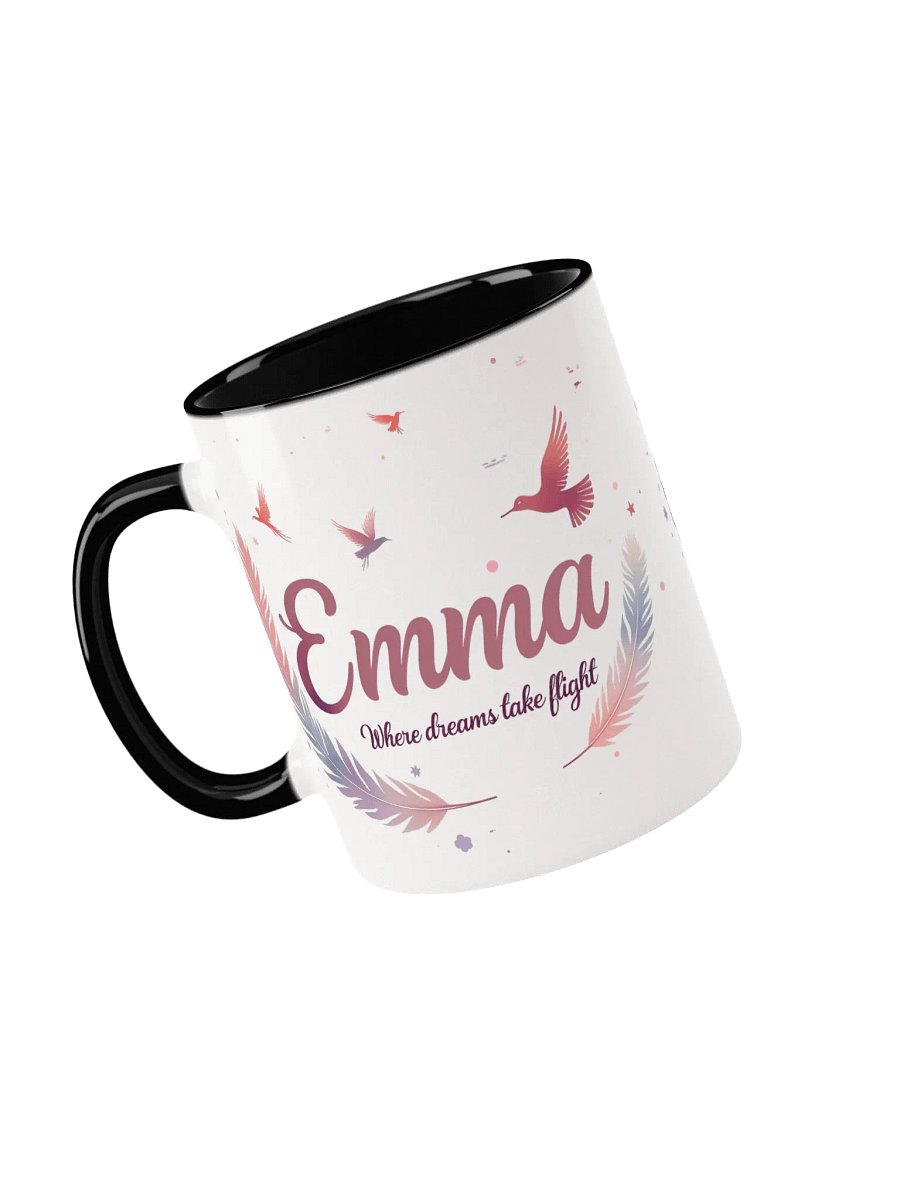 Emma Mug: Where Dreams Take Flight – A Personalized Gift That Inspires product image (3)