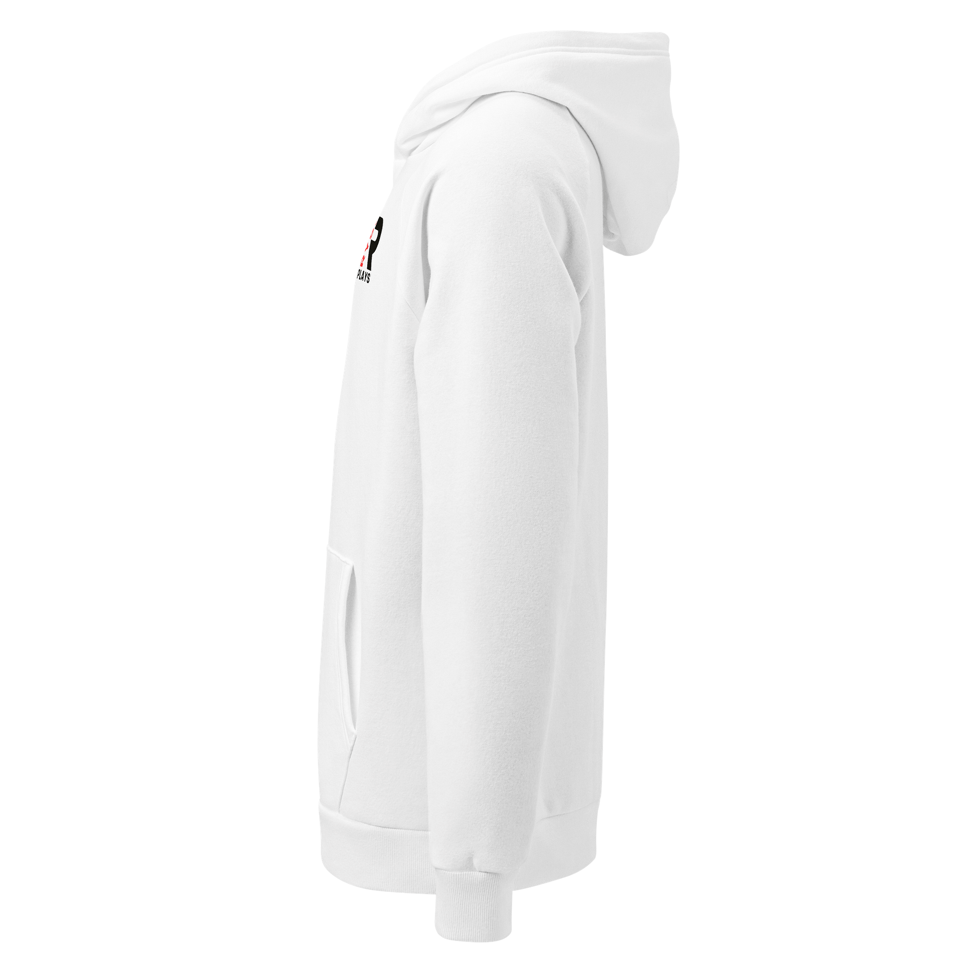 Ryse Plays Under Armour Hoodie Printed (Black & Red Logo) product image (2)