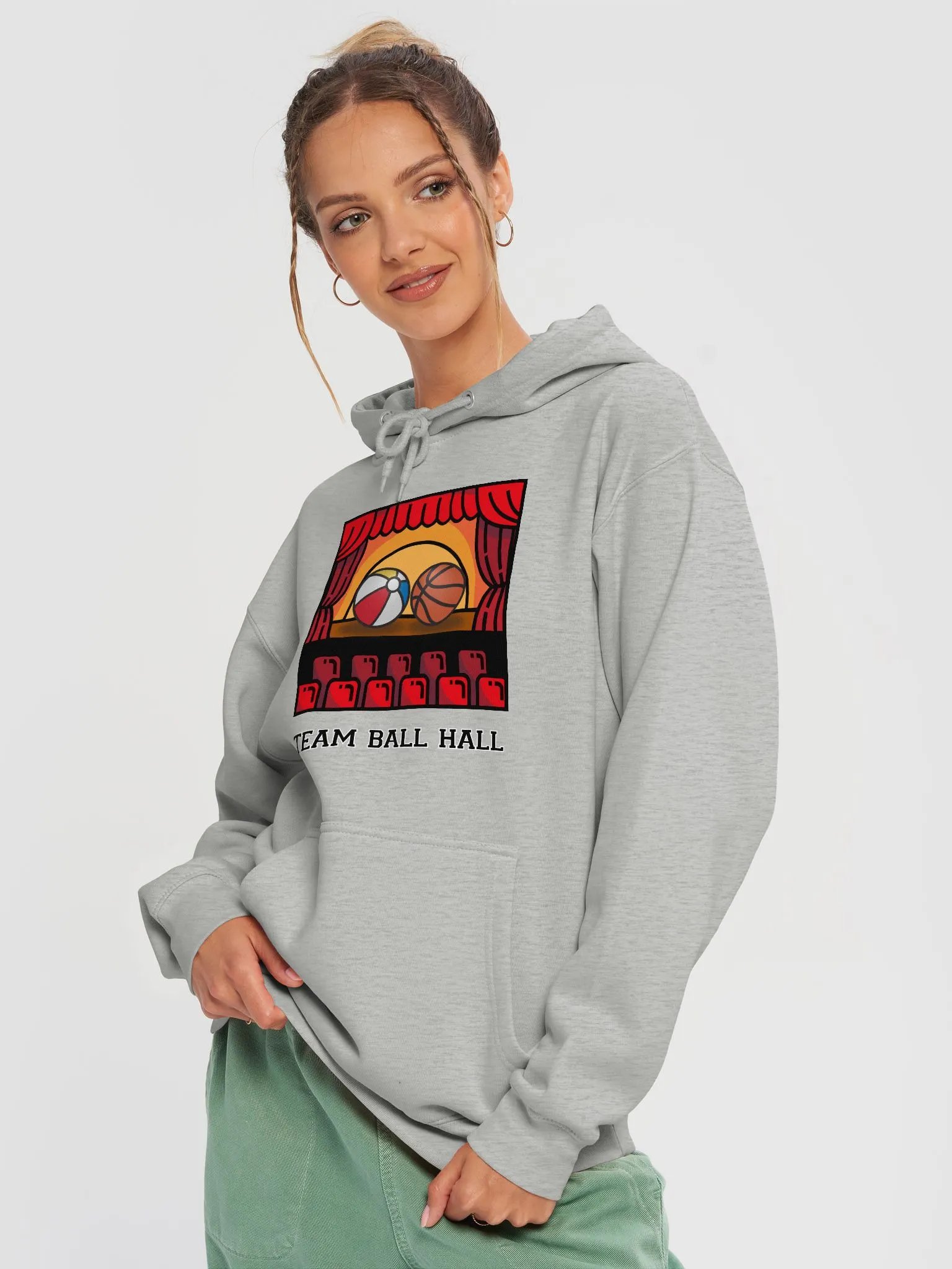 Team Ball Hall Pullover Hoodie product image (22)
