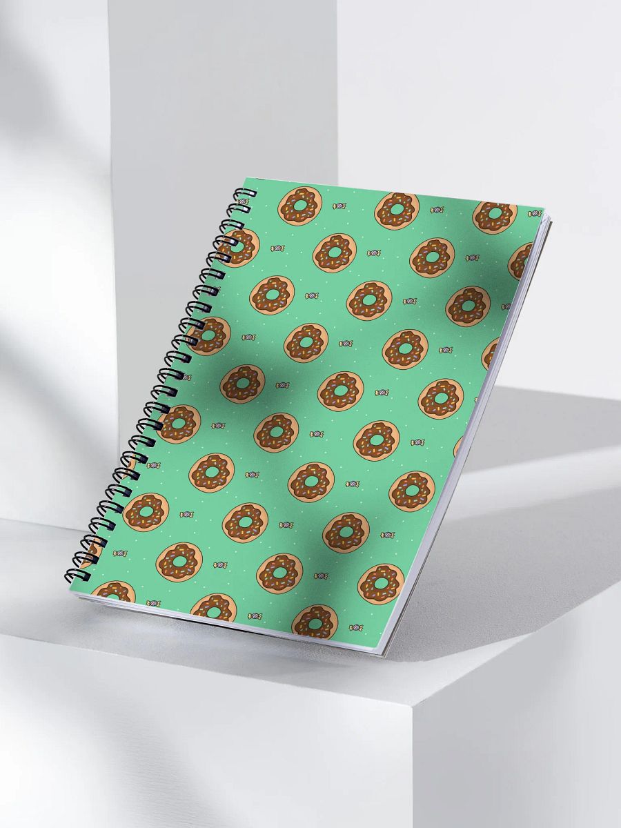 Sweet Treats Donut Notebook - Green product image (3)