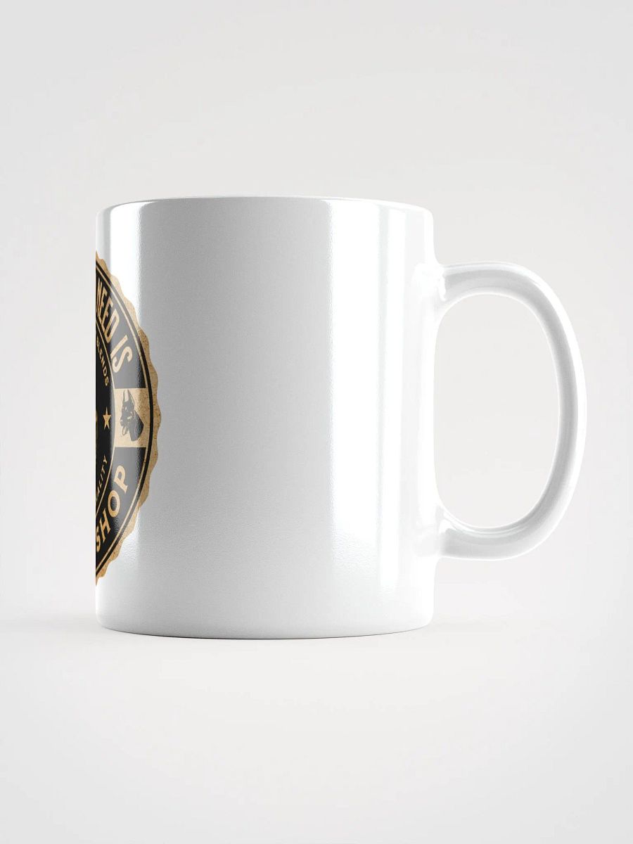 Only Thing I Need Is My Coffee And Doberman - White Mug product image (1)