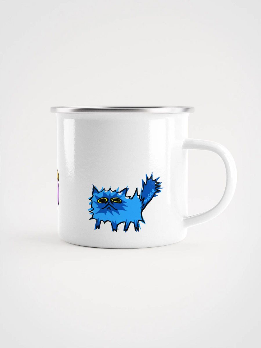 Enamel Cup of Skrunkly Scrungled Cats product image (1)