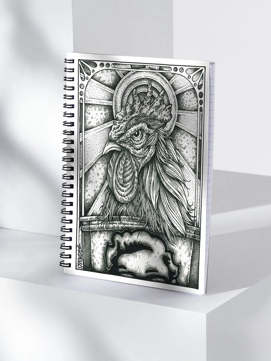 Rooster Spiral Notebook product image (4)