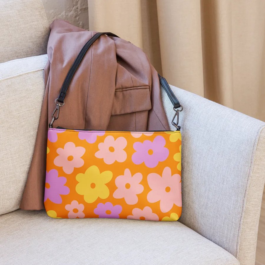 Cheerful Blooms Crossbody Bag product image (6)