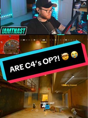 Are C4’s lowkey kinda OP?! 🤯 😂. What’s the best lethal on rebirth?! Throwing knives?! Impact grenades?! Thermites?! C4?!? 🤔 What’s in your loadout?! Tag a friend who runs blast traps 😒…..😭 #fyp #gamingontiktok #rebirthisland #twitchstreamer #gaming #twitchclips #foryoupage #twitch #foryoupageofficiall #warzonebestclips #blackops6  . . . If you like this content come check it out live over at twitch.tv/iamtnast! Would greatly appreciate the follow!