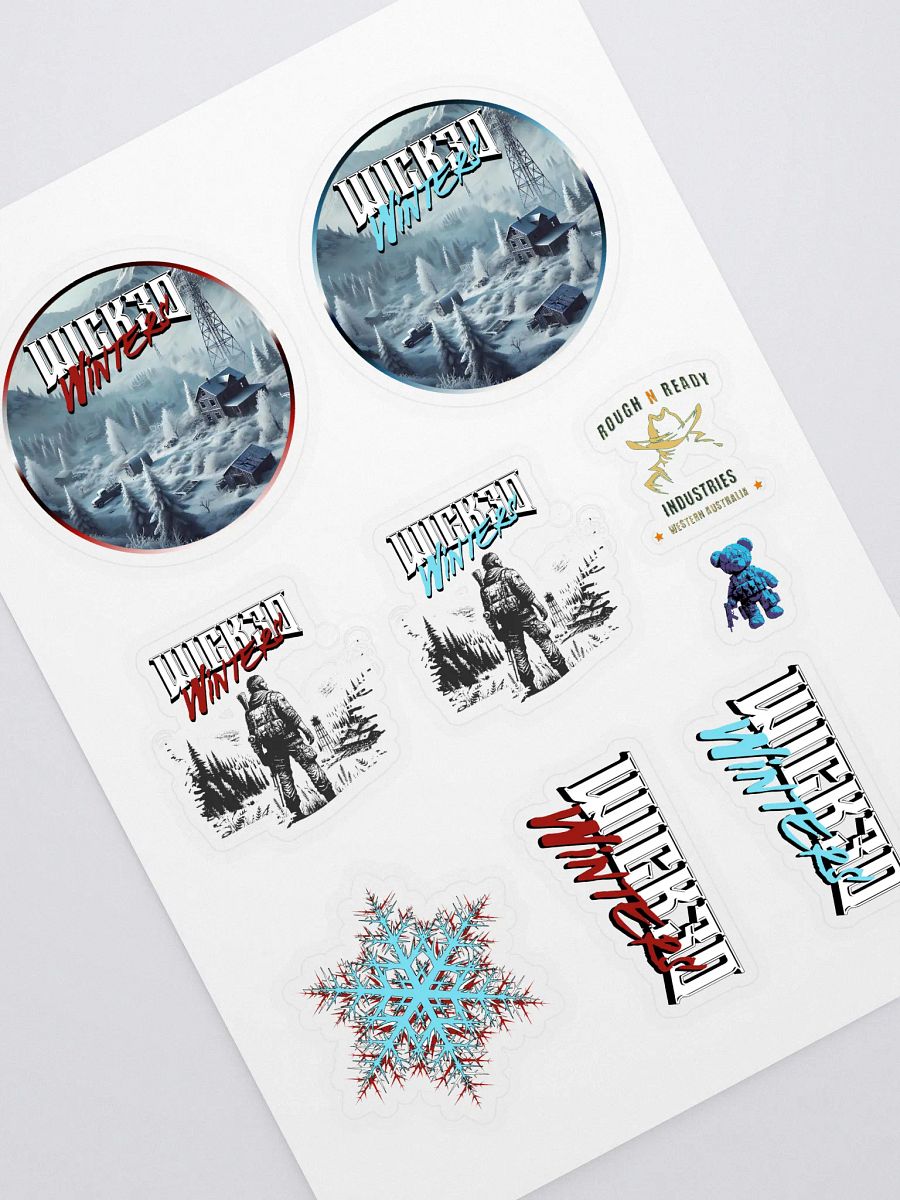 Wick3d Winter Wonderland Sticker Sheet product image (1)