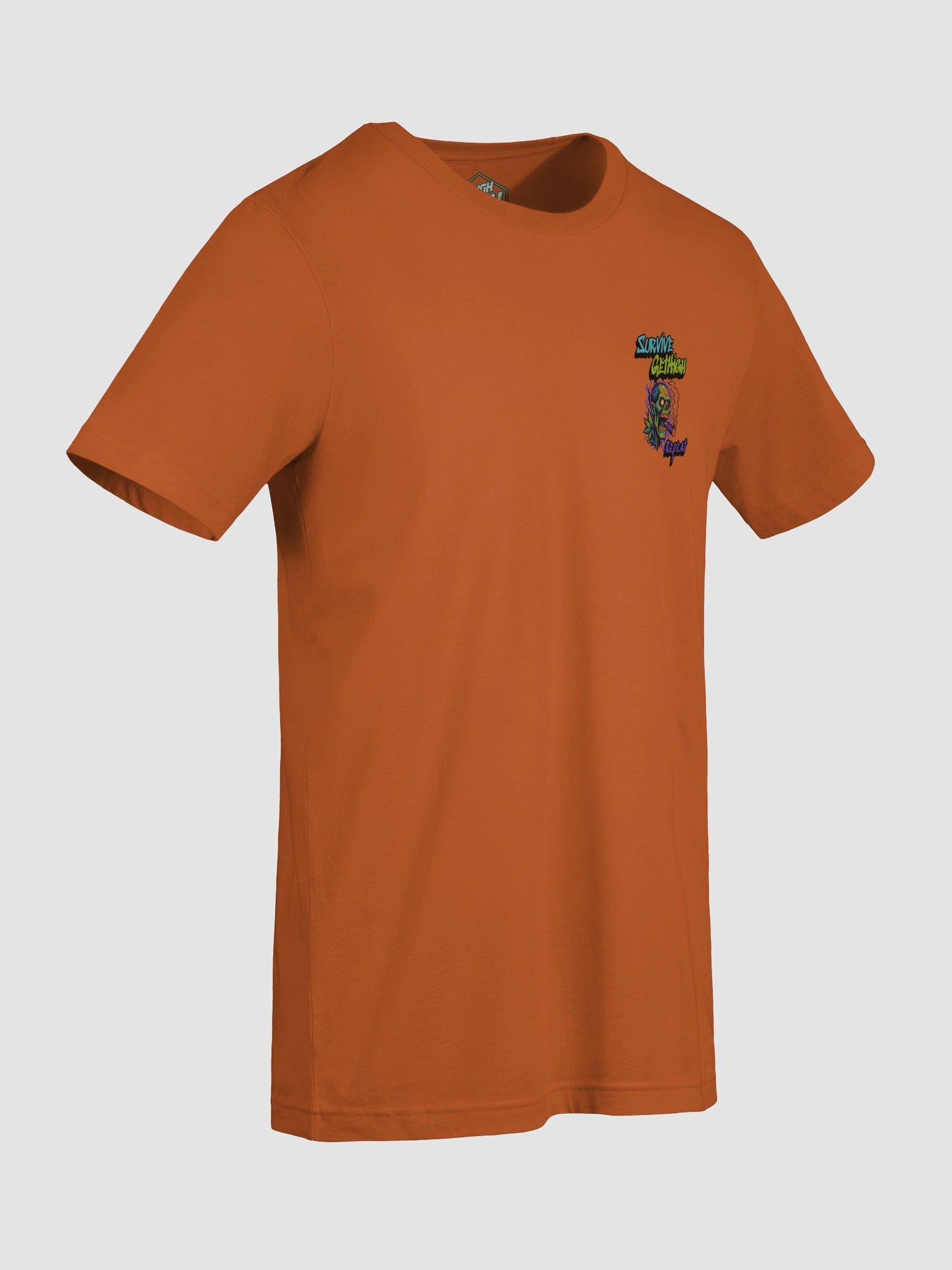 Survive Get High Repeat Zombie Tee product image (9)