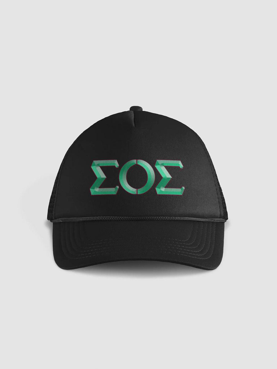 S.O.S. Beveled Valucap Foam Trucker Hat by Valucap product image (4)