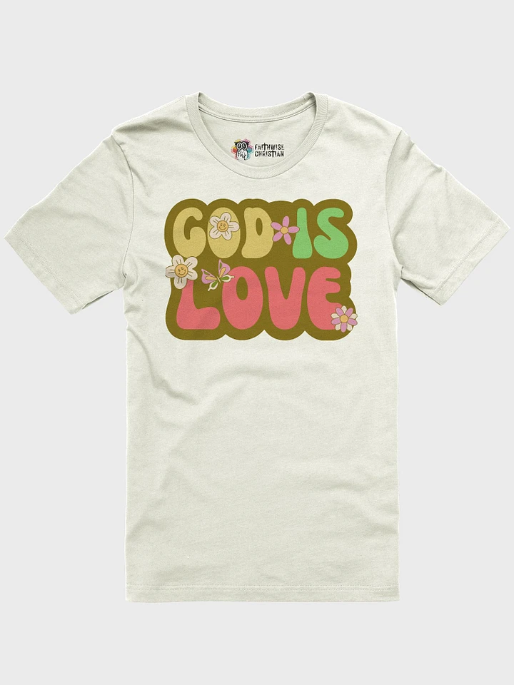 God Is Love Retro T-Shirt product image (2)