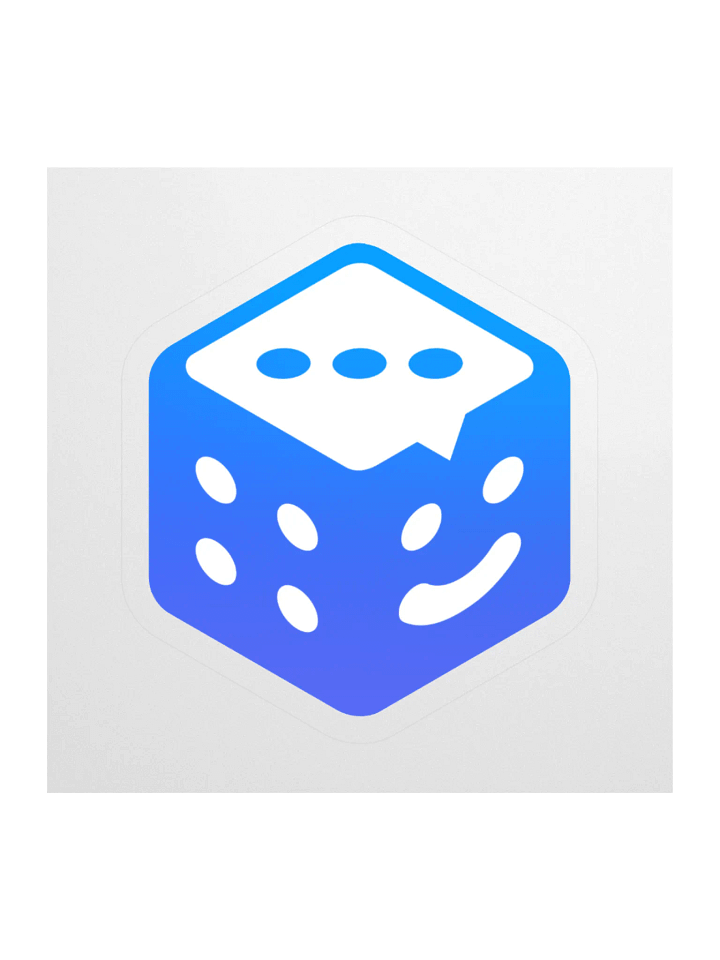 Plato Cube Sticker product image (1)