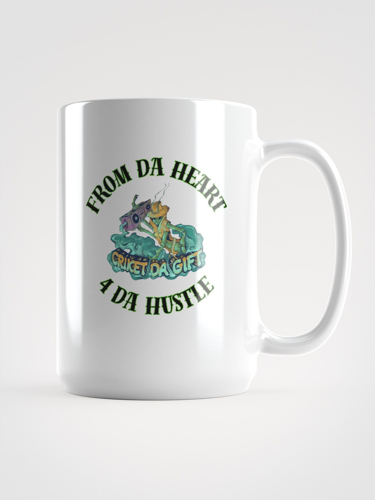Criket Da Gift “From Da Heart, 4 Da Hustle” Signature Mug product image (1)
