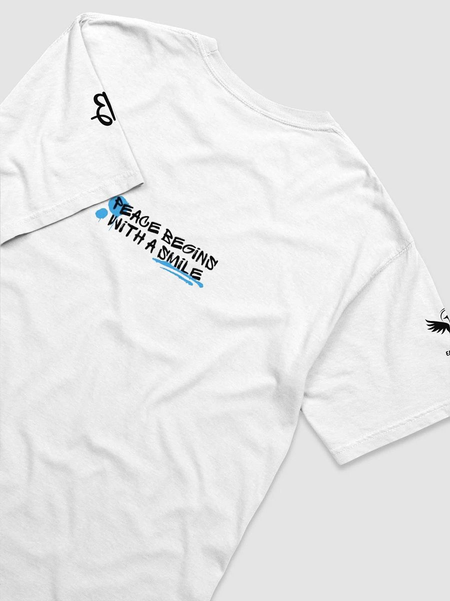 Peace Begins With A Smile: T-Shirt (Light Colors) product image (20)