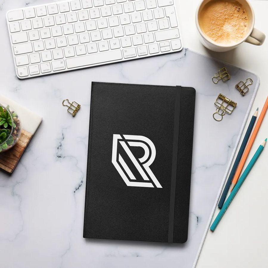 White Logo Notebook product image (8)