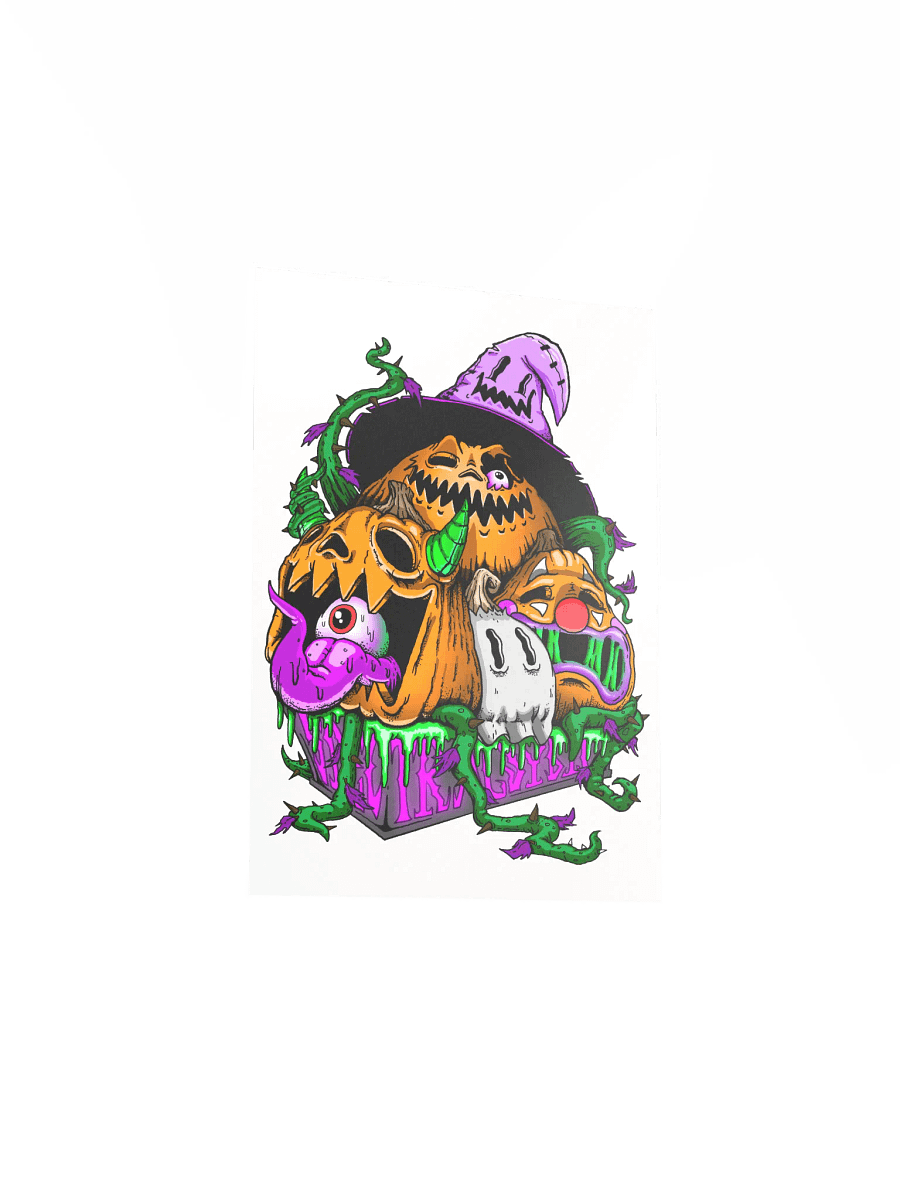 Pumpkin Monster Print product image (4)