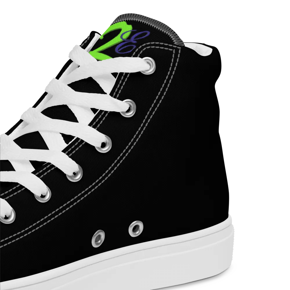 Black hi-tops product image (6)