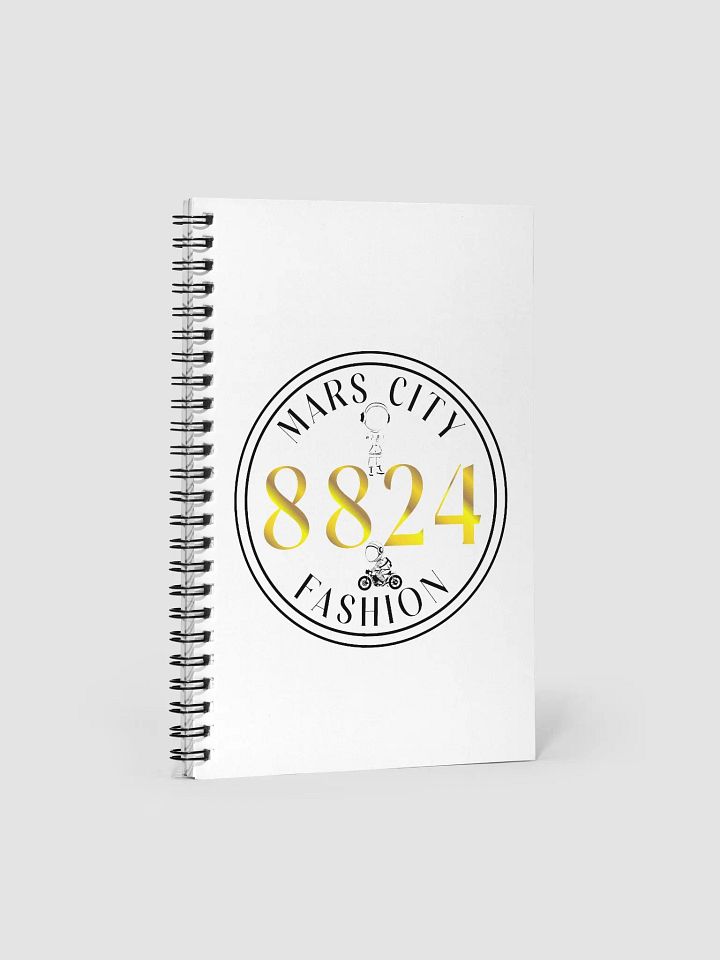 MARS CITY FASHION & RIDING CLUB LOGO BRAND NOTEBOOK product image (1)