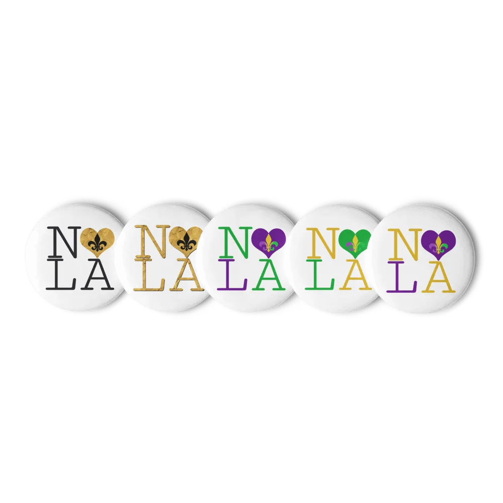 I LOVE NOLA **BIGSHOT PINS SET 2** product image (1)